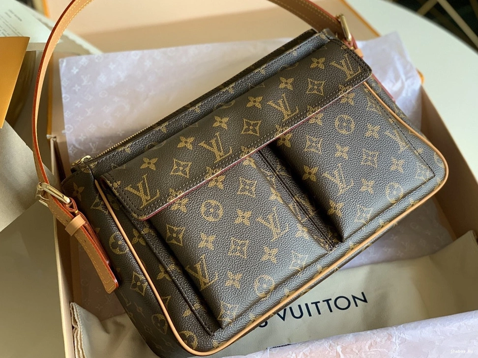 LOUIS bag-32*10*20CM VINTAGE VUITTON 0809